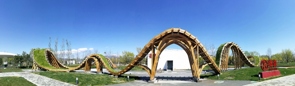 design of qinsen enterprise exhibition garden for 2019 beijing world horticultural exposition china by shanghai qinsen garden co ltd plan...