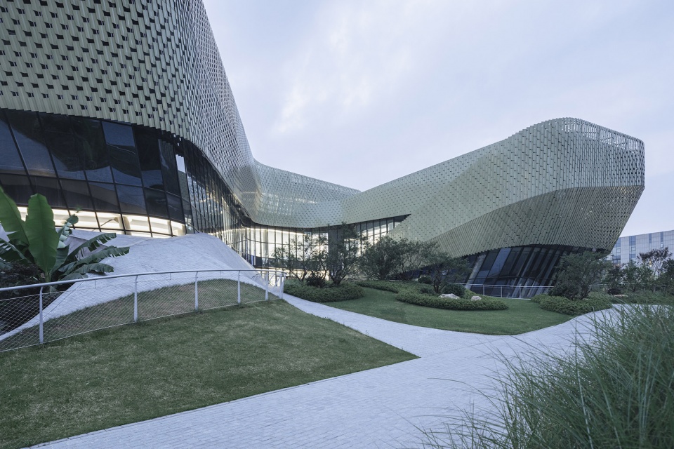 ningbo urban planning exhibition center china by playze schmidhuber