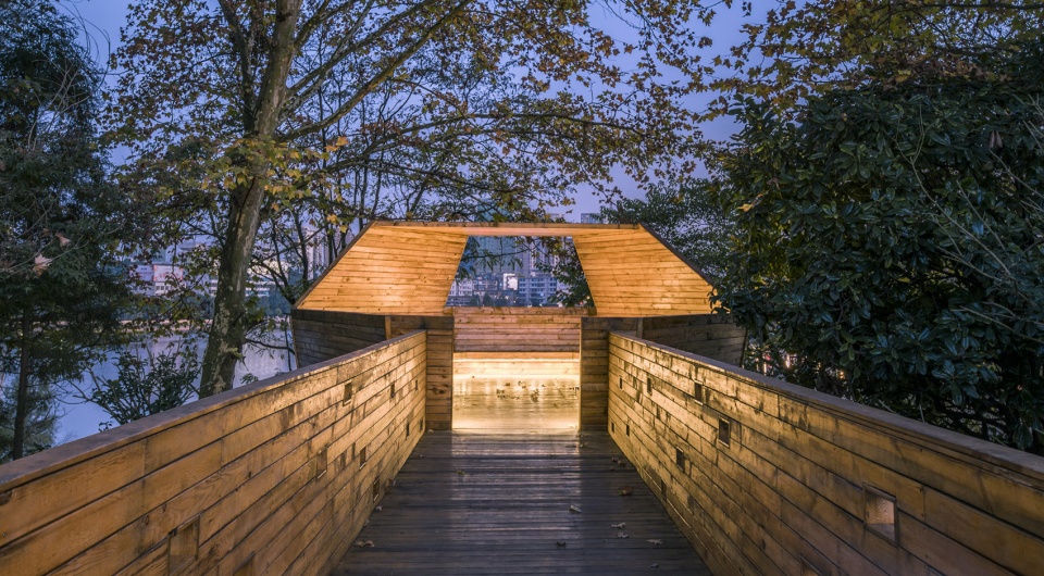 anshun hongshan lake civil park china by la design