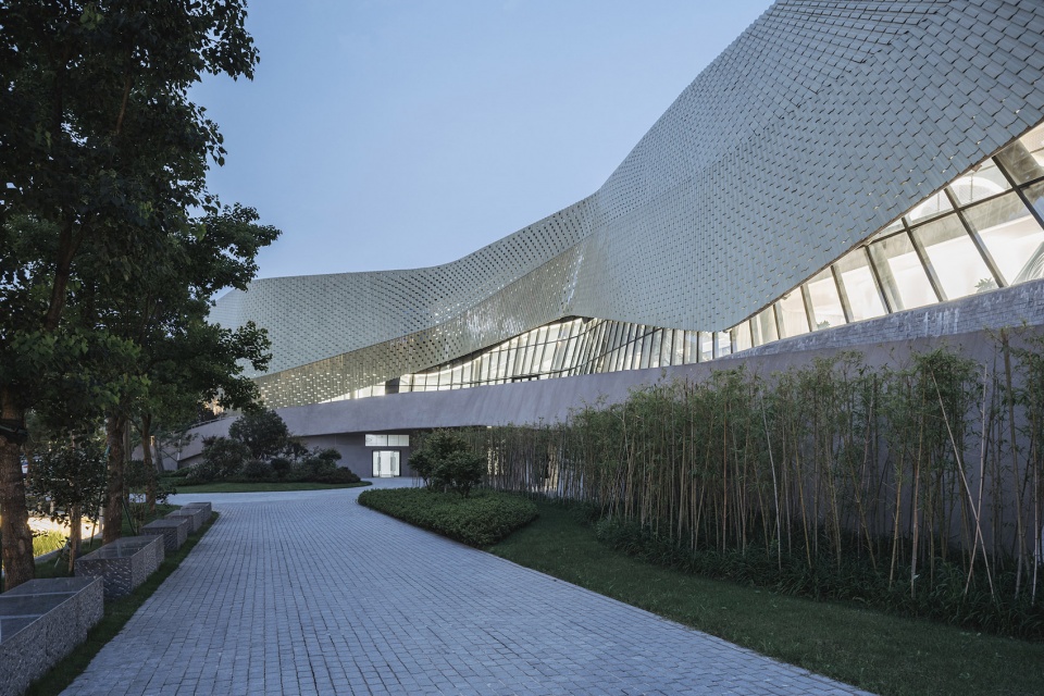ningbo urban planning exhibition center china by playze schmidhuber