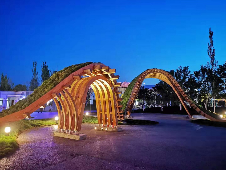 design of qinsen enterprise exhibition garden for 2019 beijing world horticultural exposition china by shanghai qinsen garden co ltd plan...