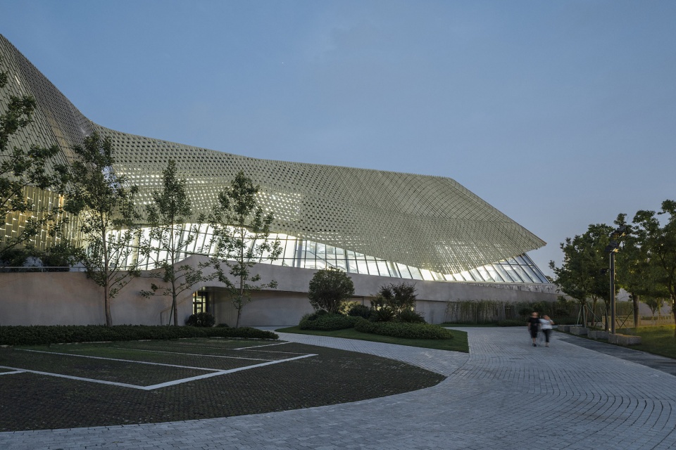 ningbo urban planning exhibition center china by playze schmidhuber