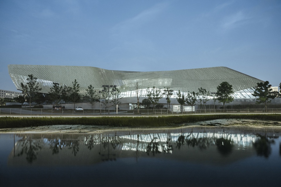 ningbo urban planning exhibition center china by playze schmidhuber