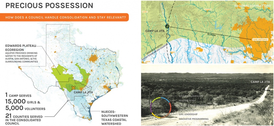2019 asla analysis and planning award of honor girl scout property planning national to local strategies by studio outside