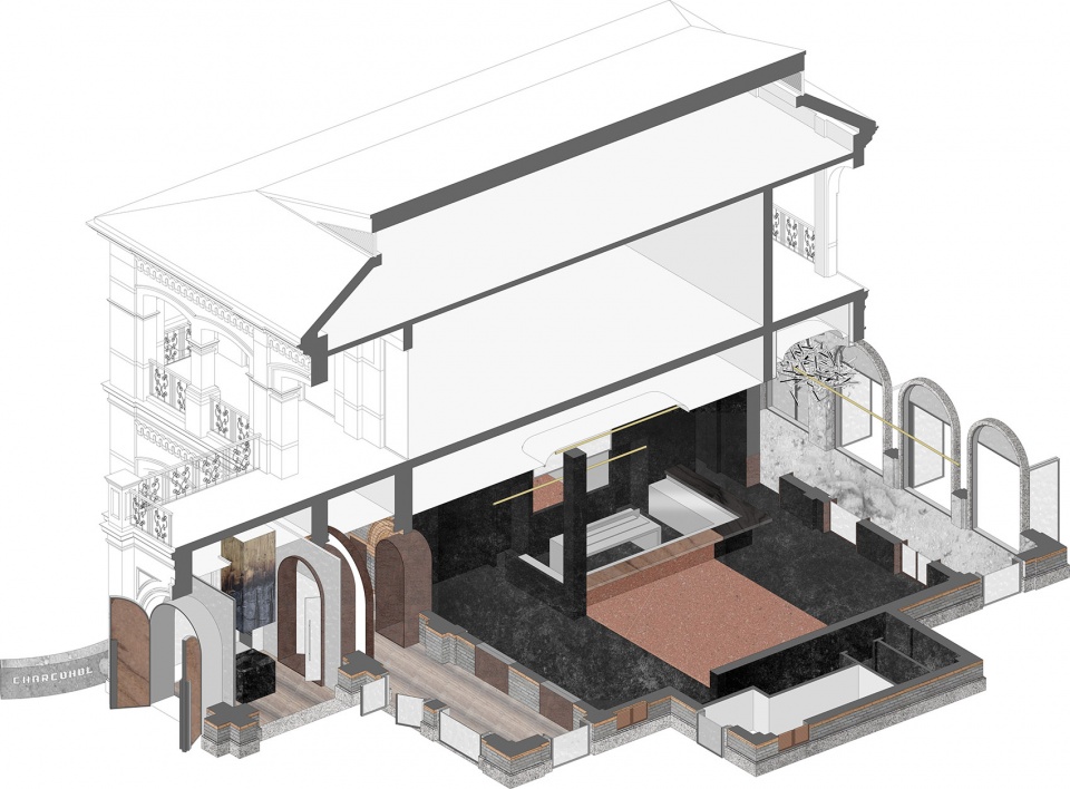 charcohol restaurant cocktail bar china by studio8