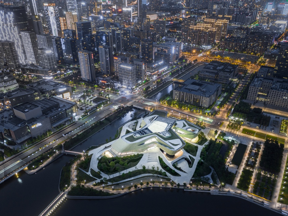 ningbo urban planning exhibition center china by playze schmidhuber
