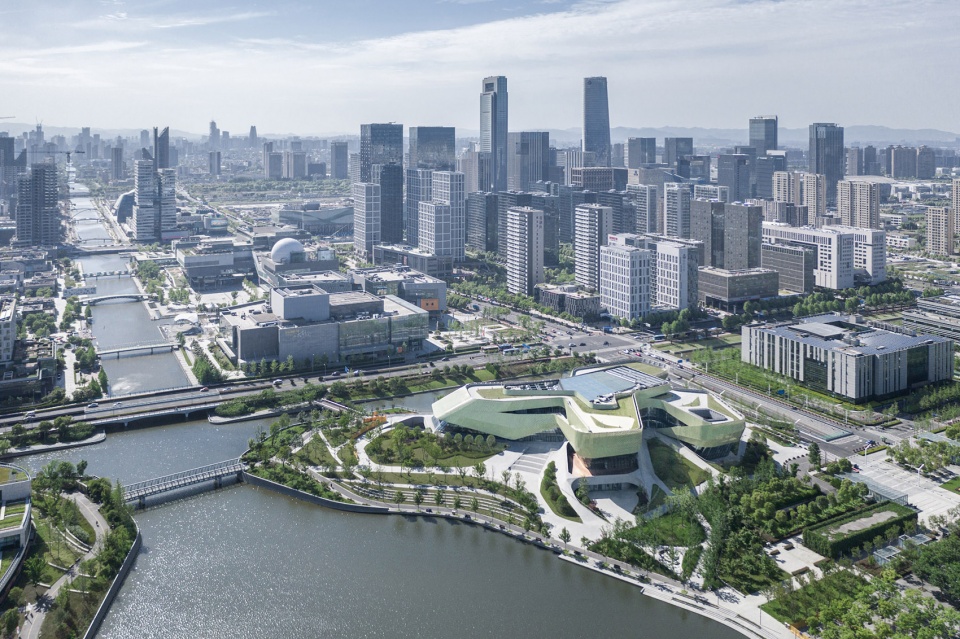 ningbo urban planning exhibition center china by playze schmidhuber