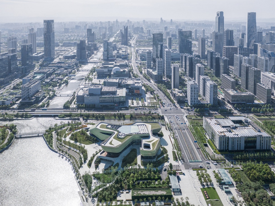 ningbo urban planning exhibition center china by playze schmidhuber