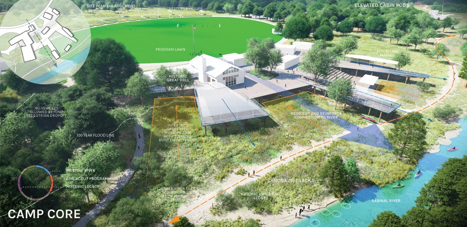 2019 asla analysis and planning award of honor girl scout property planning national to local strategies by studio outside