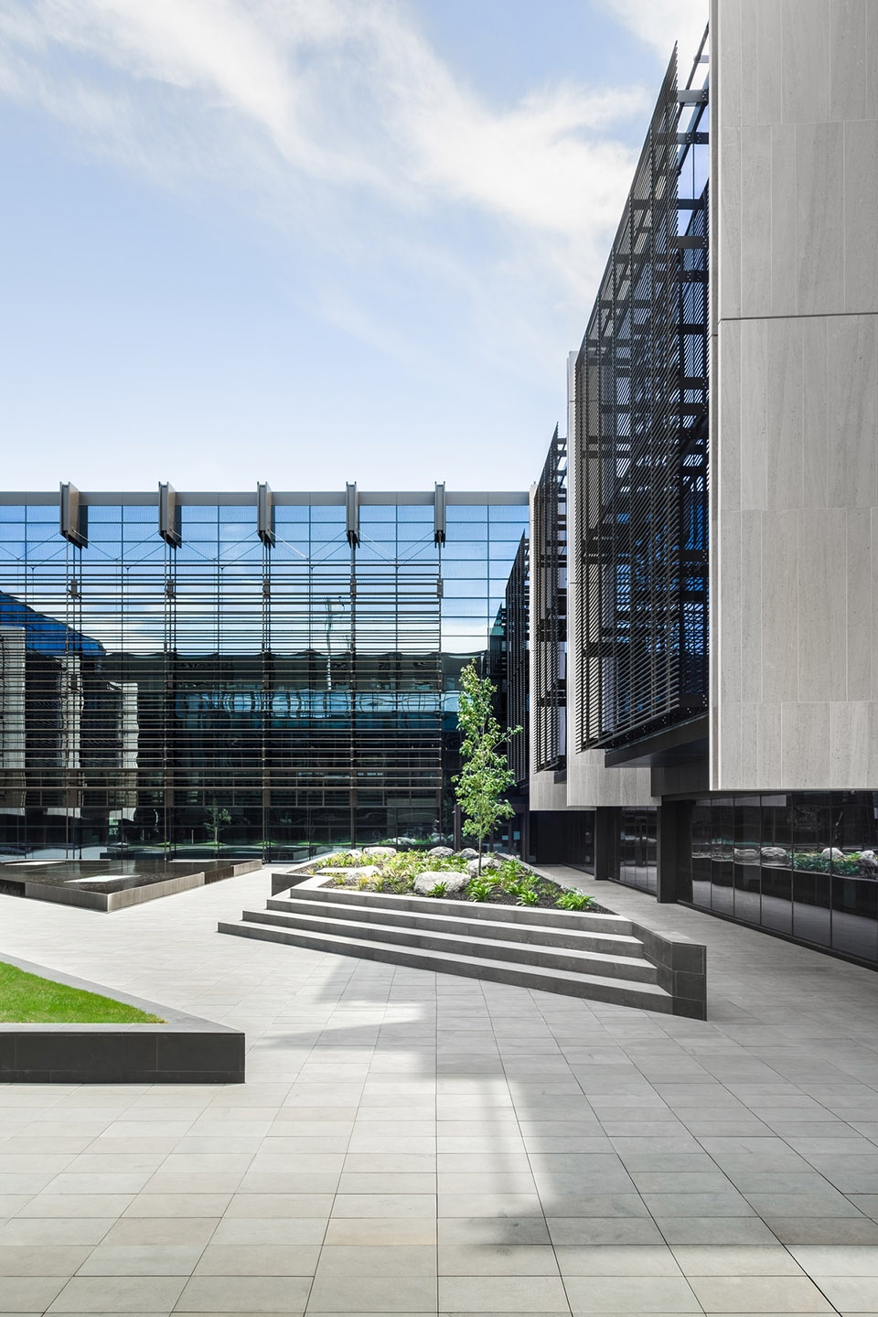 christchurch justice and emergency services precinct by warren and mahony wsp group cox architecture
