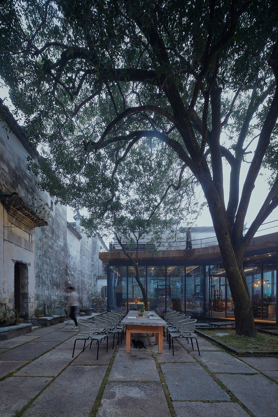 restoration and reconstruction of liu geng tang hall in hongguan village wuyuan china by 3andwich design he wei studio
