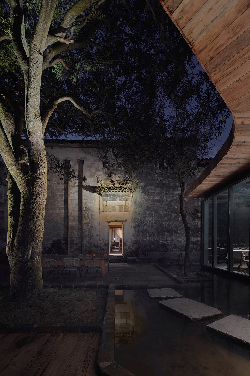 restoration and reconstruction of liu geng tang hall in hongguan village wuyuan china by 3andwich design he wei studio