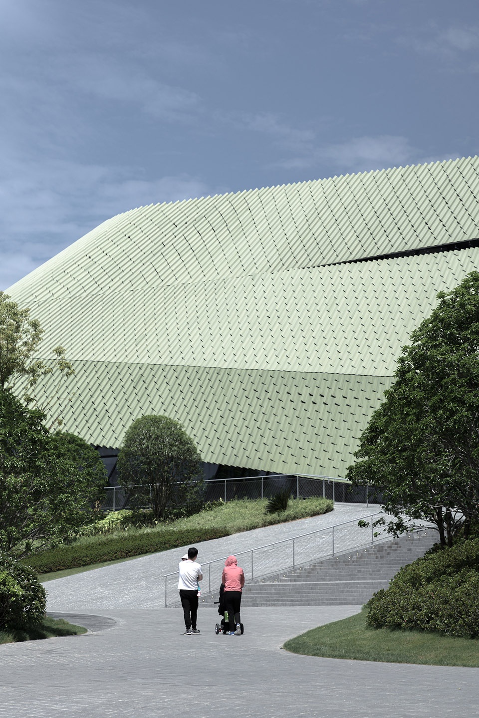 ningbo urban planning exhibition center china by playze schmidhuber