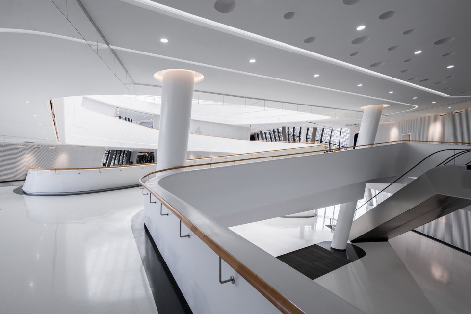 ningbo urban planning exhibition center china by playze schmidhuber