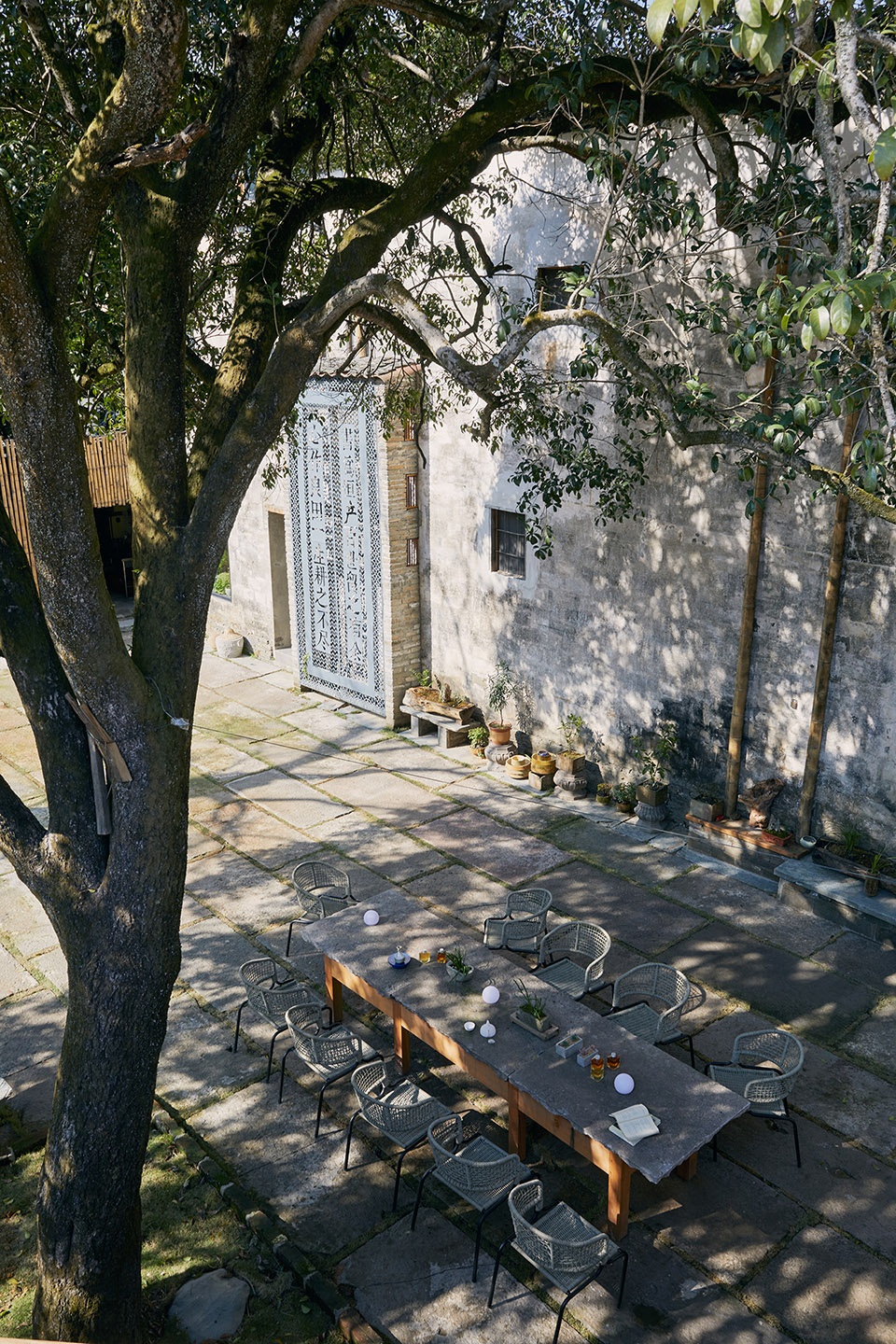 restoration and reconstruction of liu geng tang hall in hongguan village wuyuan china by 3andwich design he wei studio