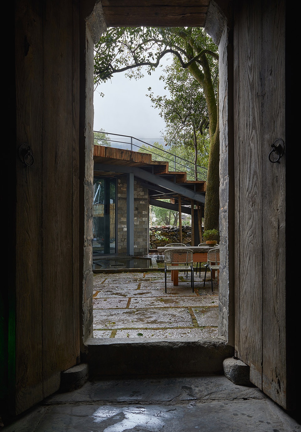 restoration and reconstruction of liu geng tang hall in hongguan village wuyuan china by 3andwich design he wei studio