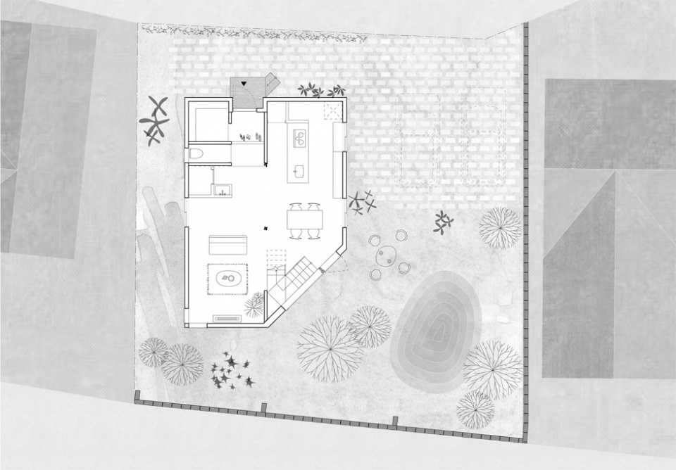 xquarter house by uenoa