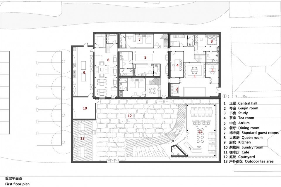 restoration and reconstruction of liu geng tang hall in hongguan village wuyuan china by 3andwich design he wei studio