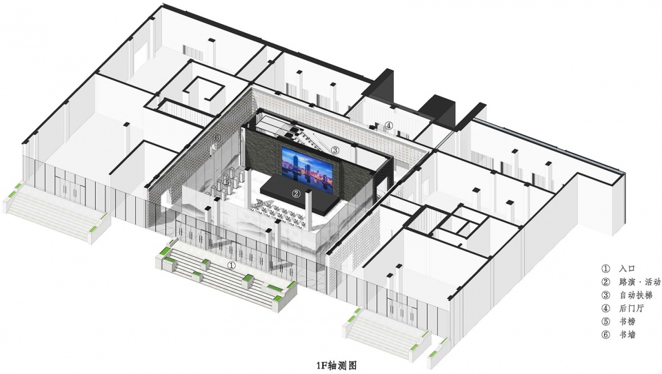 hubei foreign language bookstore china by wutopia lab