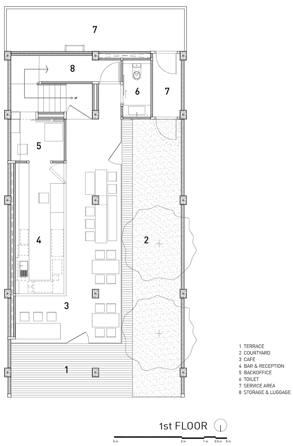 pa prank hostel by idin architects