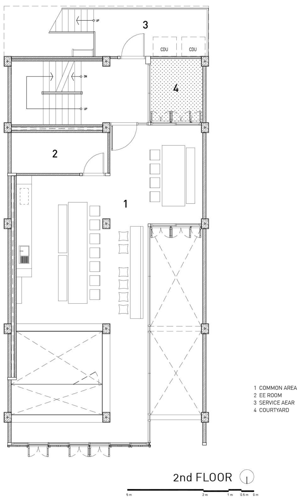 pa prank hostel by idin architects