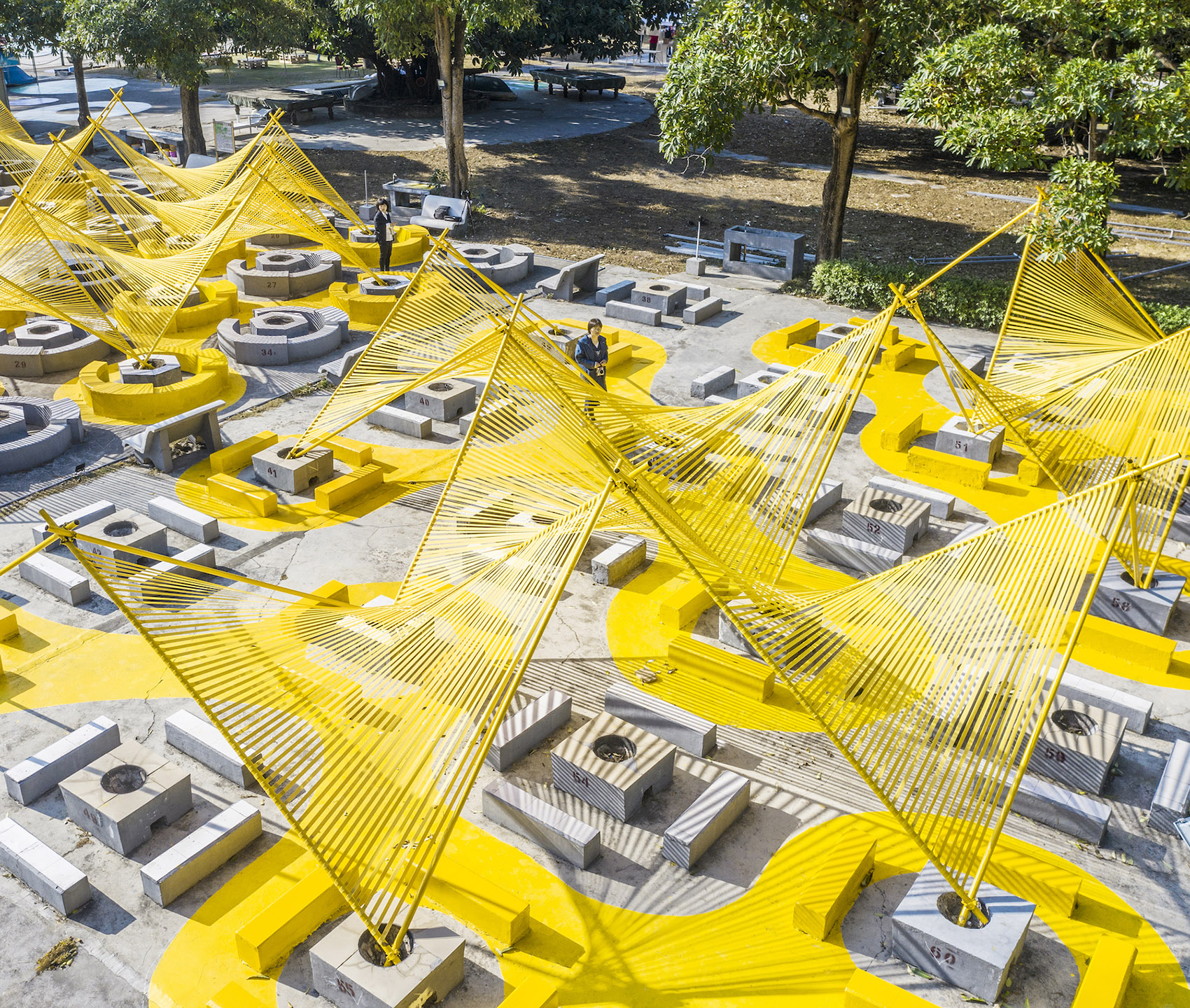 bonfire installation china by mat office