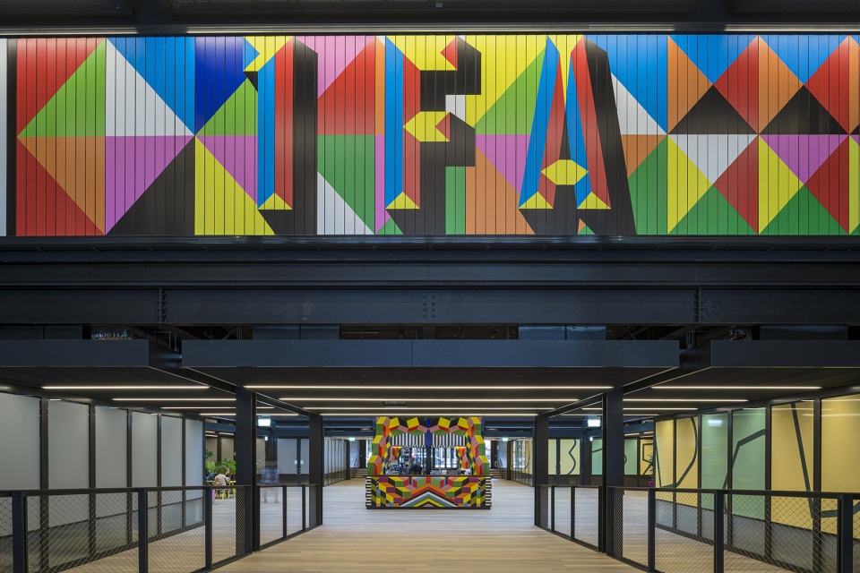 atoll permanent installation by morag myerscough