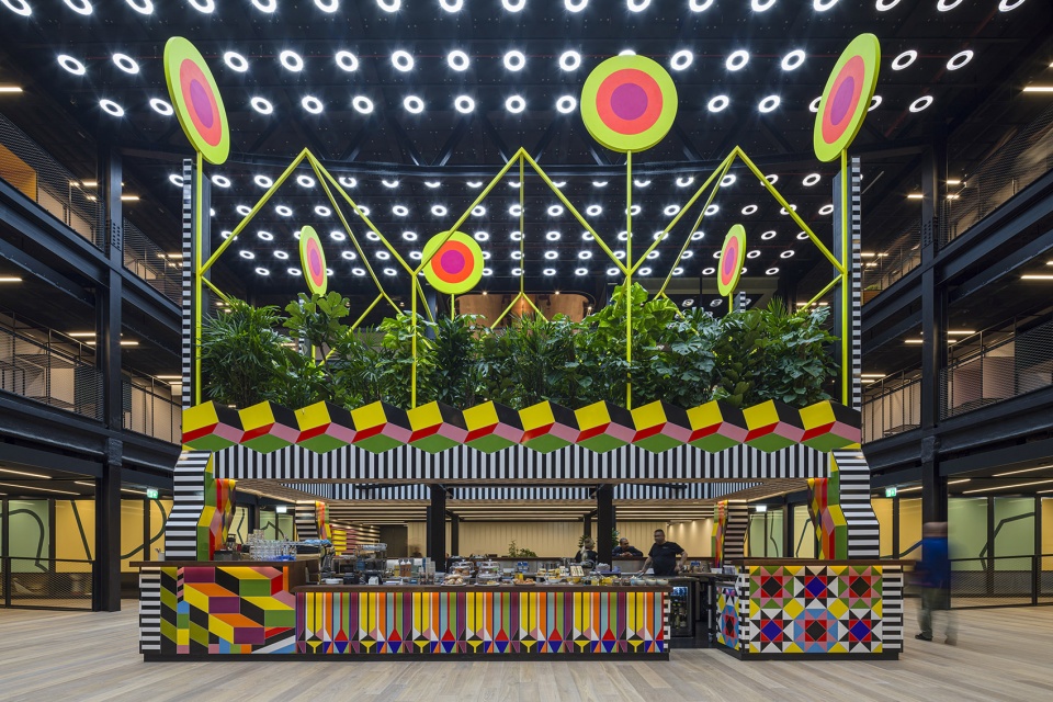 atoll permanent installation by morag myerscough