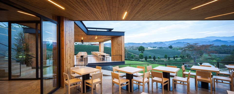 choui fong tea cafe thailand by idin architects