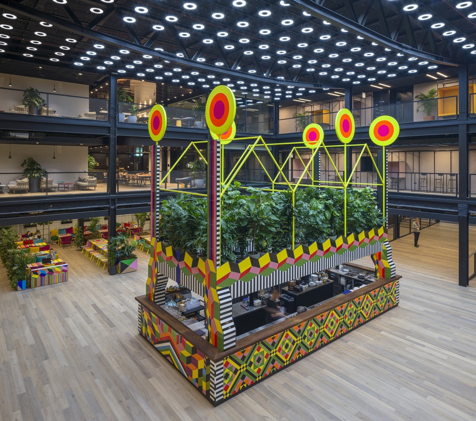 atoll permanent installation by morag myerscough