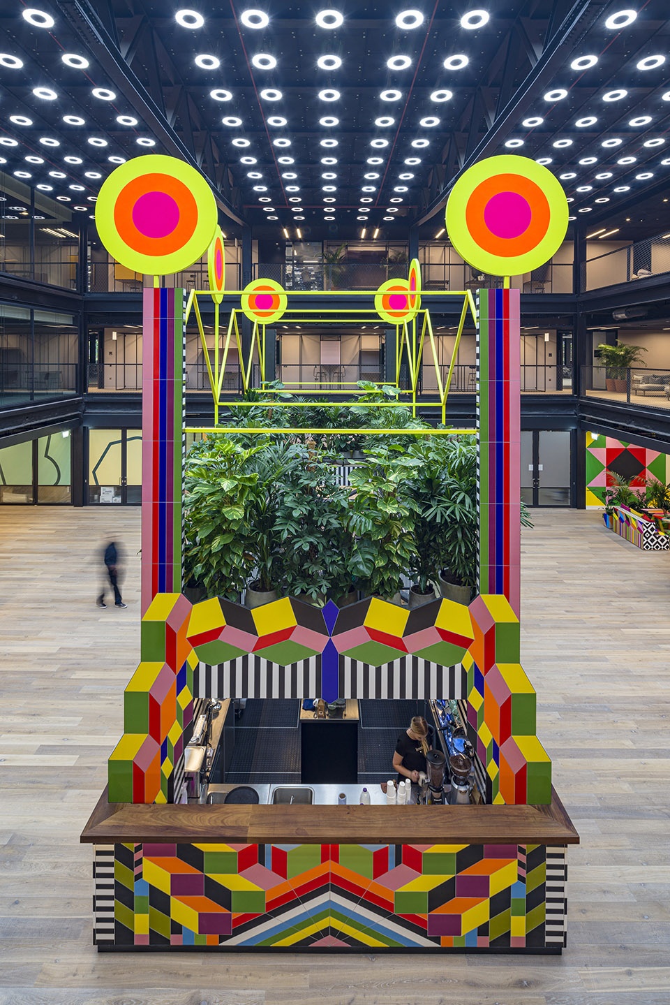 atoll permanent installation by morag myerscough