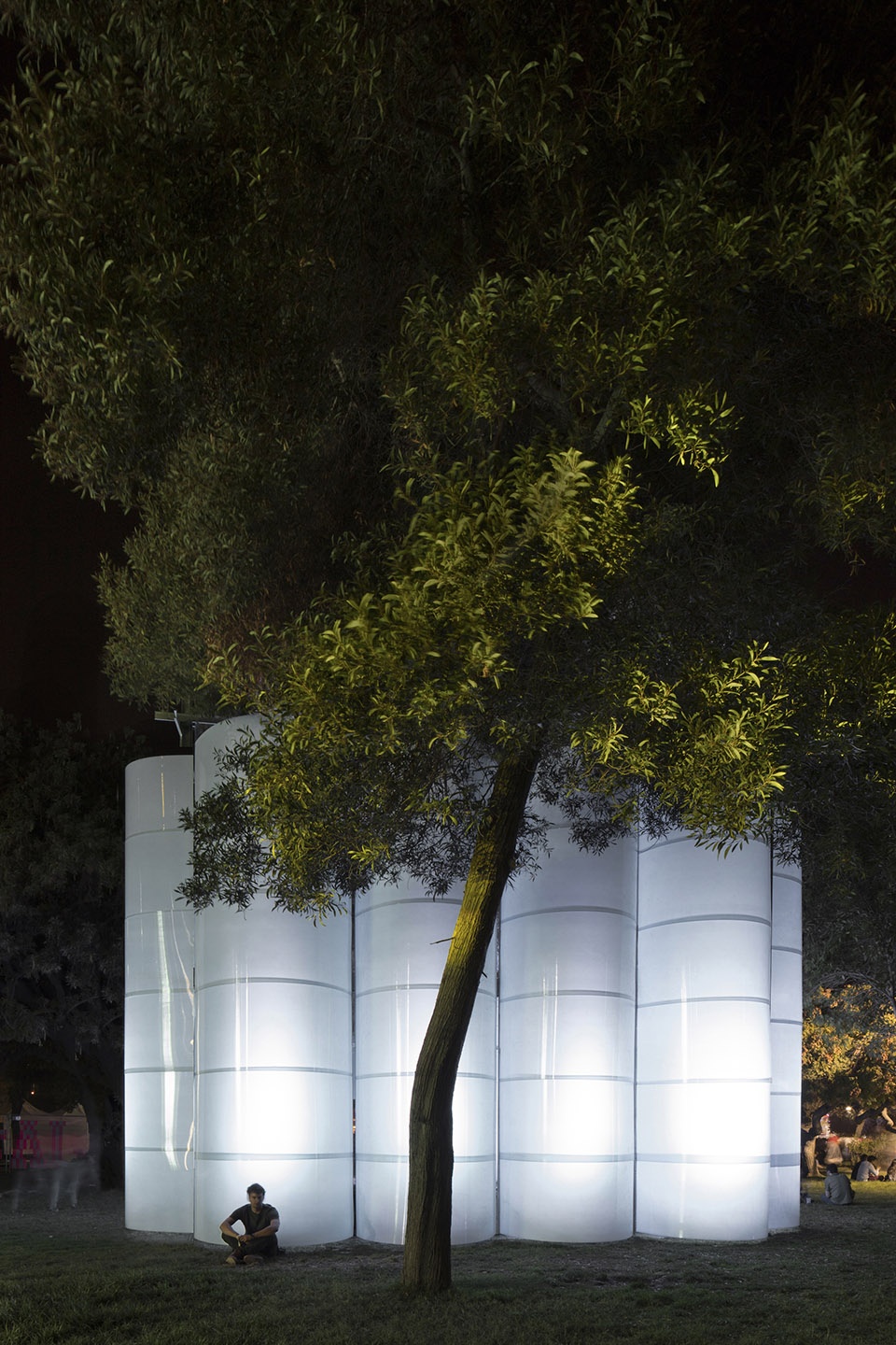 green village pavilion in lollapalooza by urzua soler arquitectos felipe alarcon arquitecto