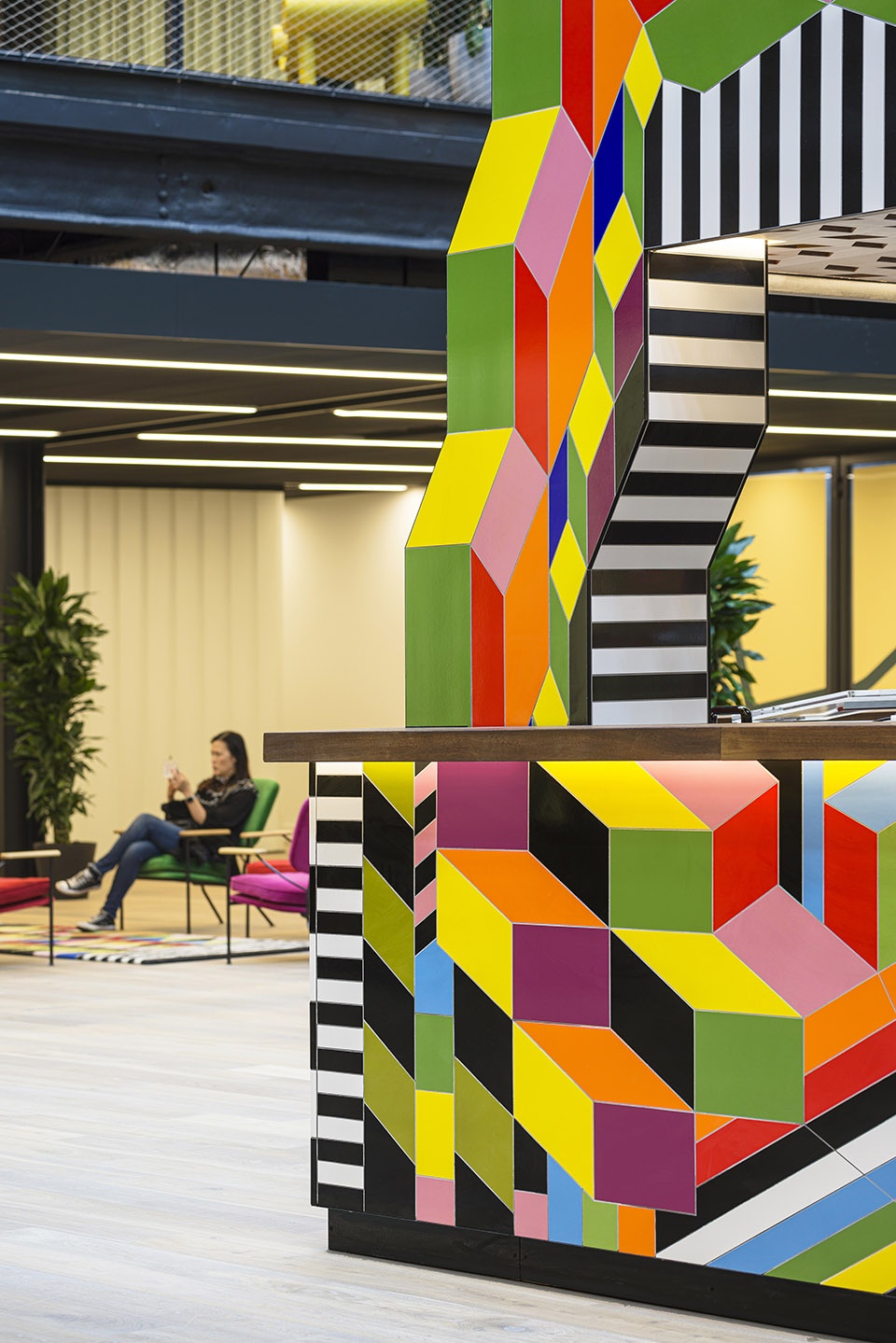 atoll permanent installation by morag myerscough