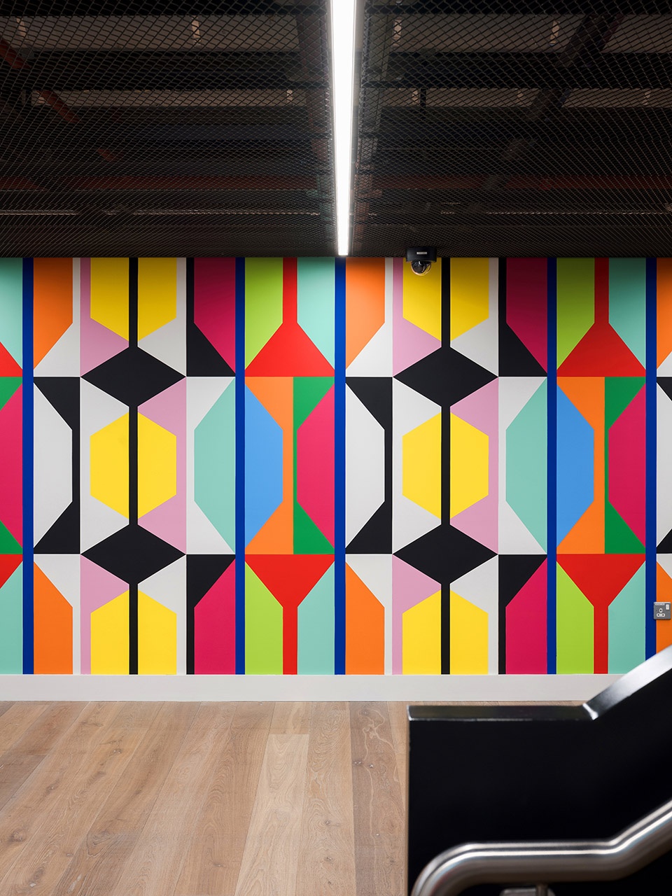 atoll permanent installation by morag myerscough