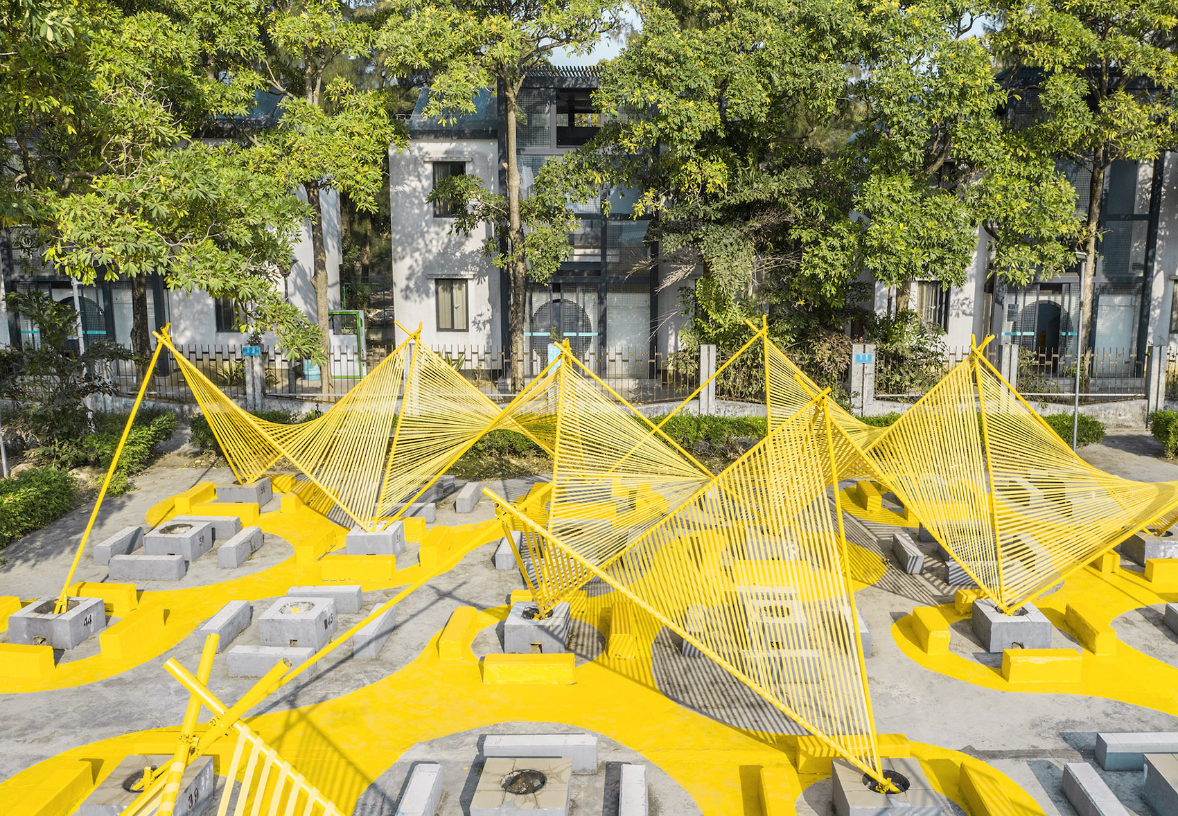bonfire installation china by mat office