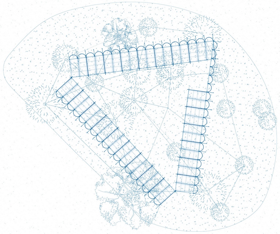 green village pavilion in lollapalooza by urzua soler arquitectos felipe alarcon arquitecto