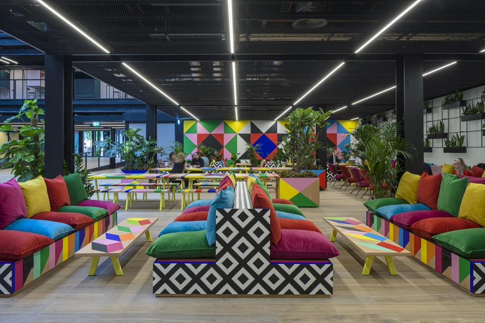 atoll permanent installation by morag myerscough