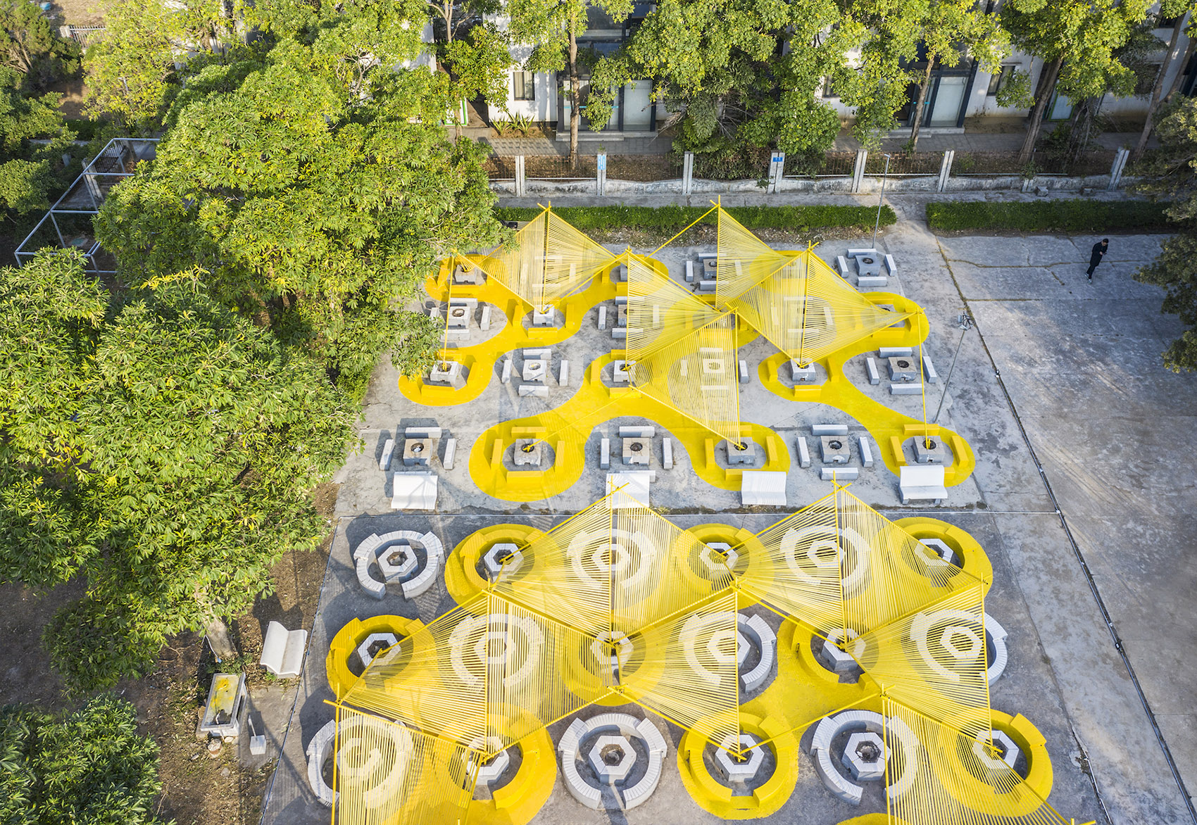 bonfire installation china by mat office