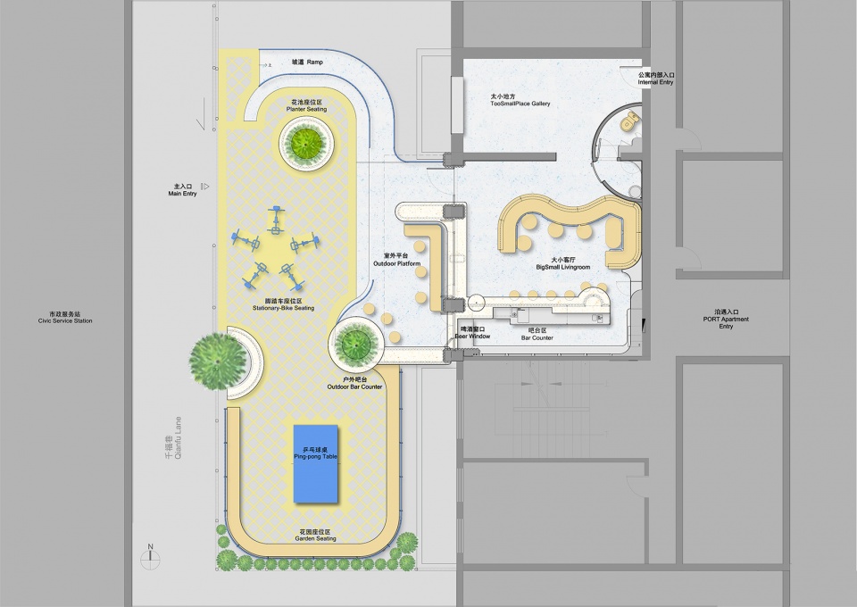 Plan Layout 场地平面