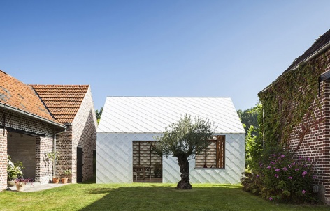 花园小屋，比利时 / Atelier Janda Vanderghote