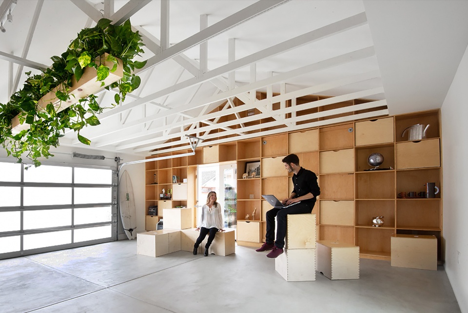 san diego adu garage renovation by modern granny flat with ramiro losada amor and prismatica