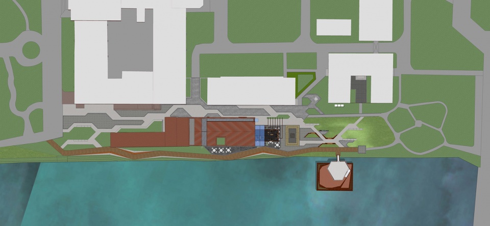 renovation project of huayu study of ecnu china by lacime landscaping