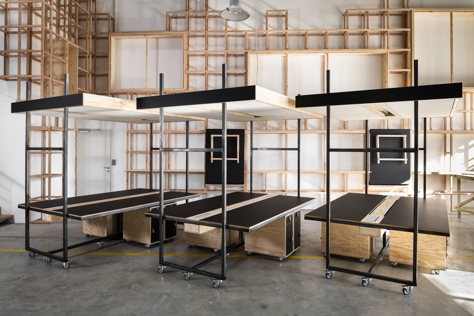 cote ouest new office by collective parenthese