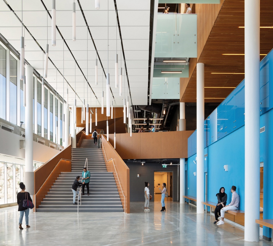 york university student centre by cannondesign