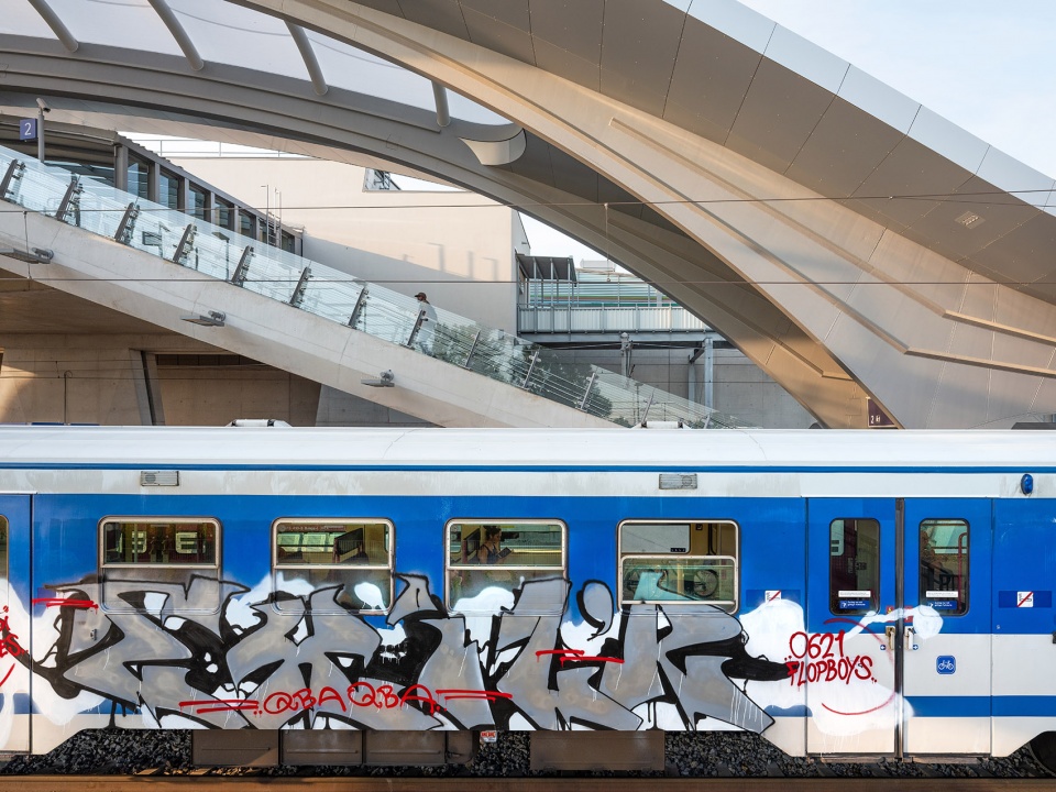 train station aspern vienna by zechner zechner zt gmbh