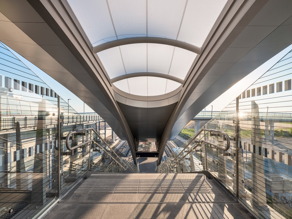 train station aspern vienna by zechner zechner zt gmbh