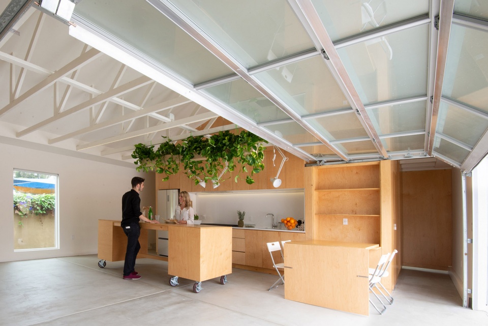 san diego adu garage renovation by modern granny flat with ramiro losada amor and prismatica