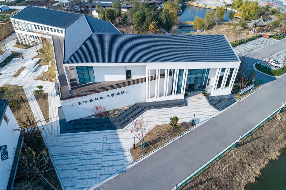 lin sanzhi painting and calligraphy institute of anhui province china by jiangsu oriental architectural design co ltd