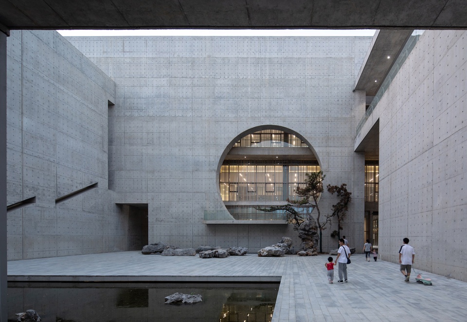 shou county culture and art center china by studio zhu pei