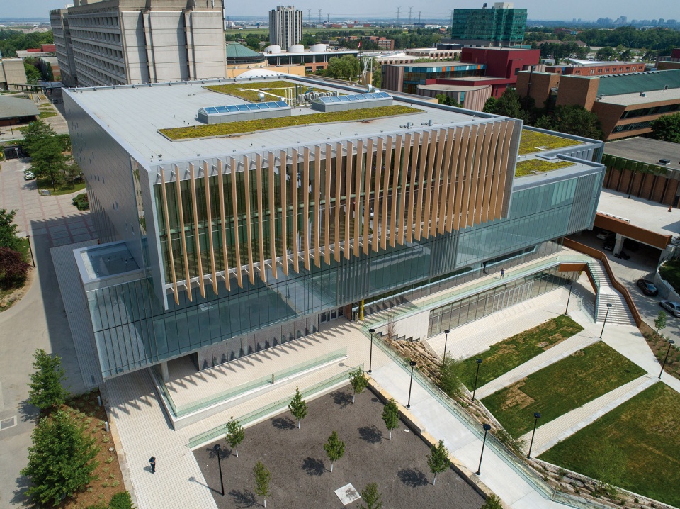 york university student centre by cannondesign